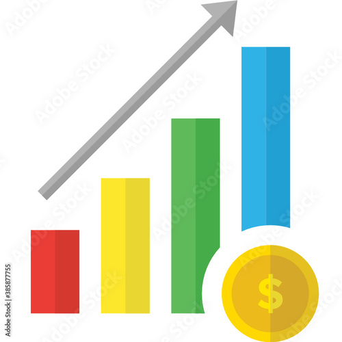 graph with golden coins