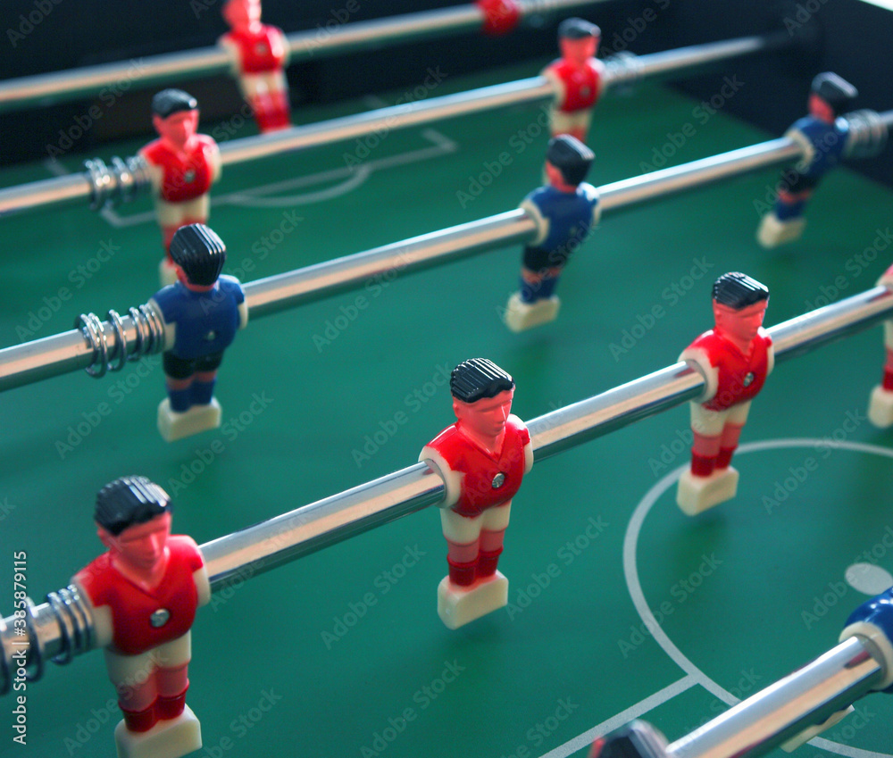 Fototapeta premium Soccer table game