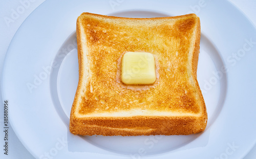 トースト　バター　とろける
