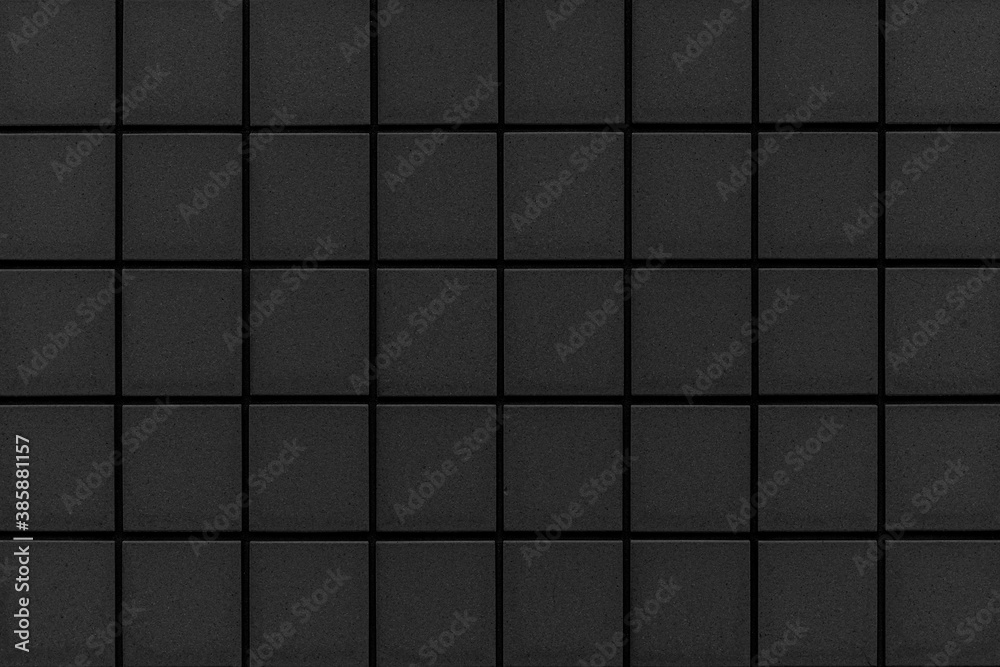 Black stone block wall seamless background and pattern texture Black stone block wall seamless background and pattern texture