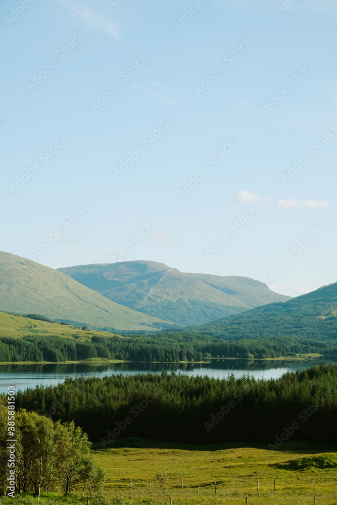 Fototapeta premium Beautiful landscape in Scotland