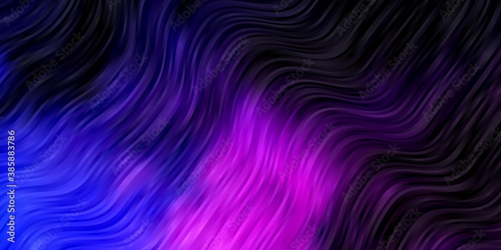 Dark Pink, Blue vector background with lines. Dark Pink, Blue vector background with lines.