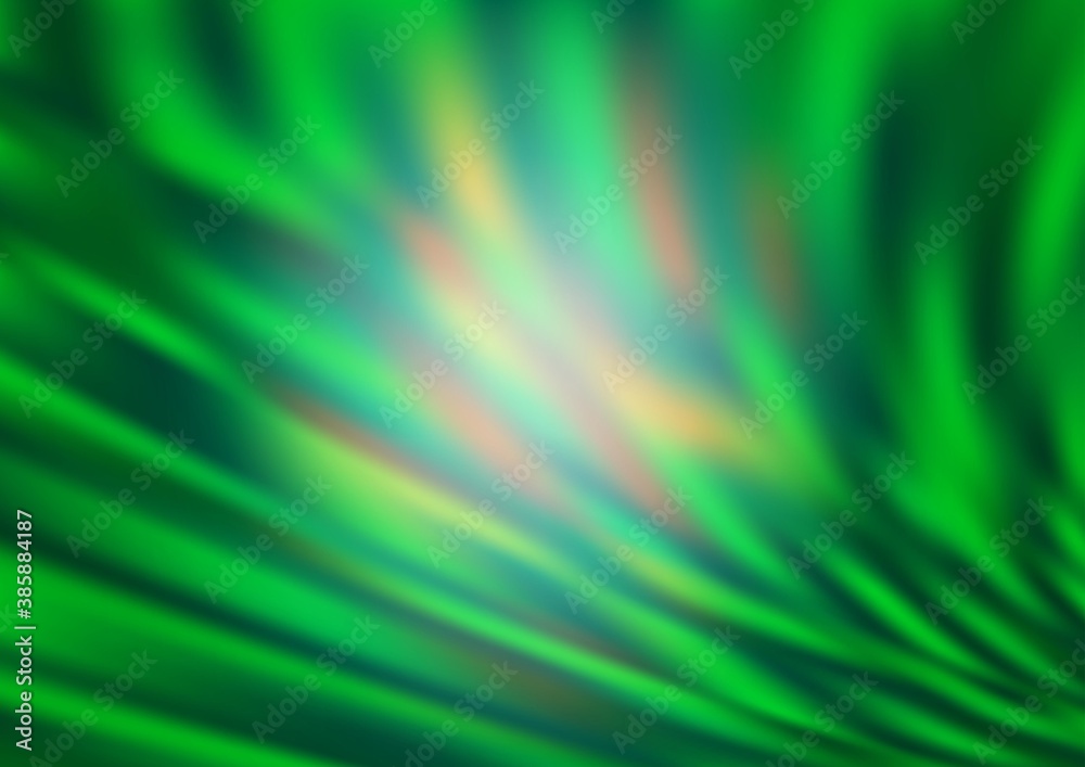 Light Green vector bokeh pattern. Light Green vector bokeh pattern.
