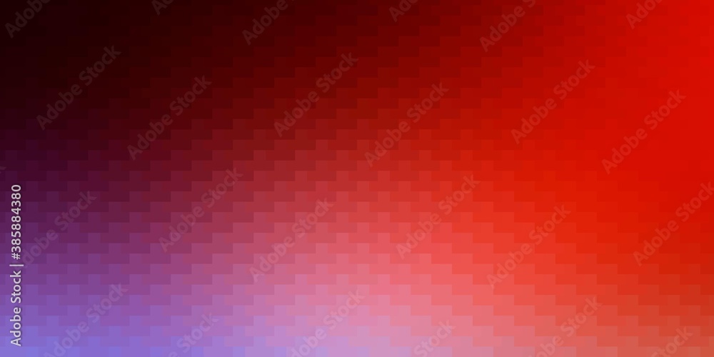 Light Blue, Red vector layout with lines, rectangles.