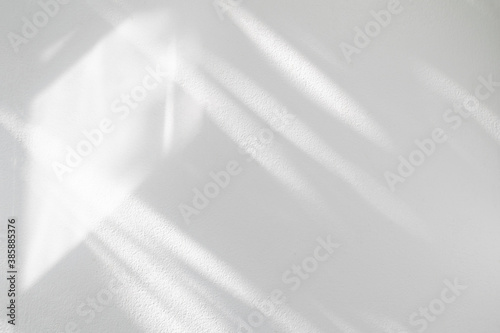 Abstract shadow and light background in office room  on white wall  from window,  architecture dark shadows indoor in house  background