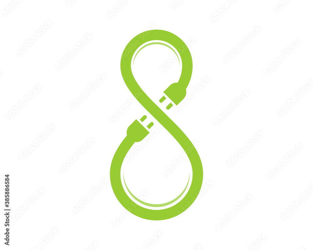 infinity cable with electrical plug infinity cable with electrical plug