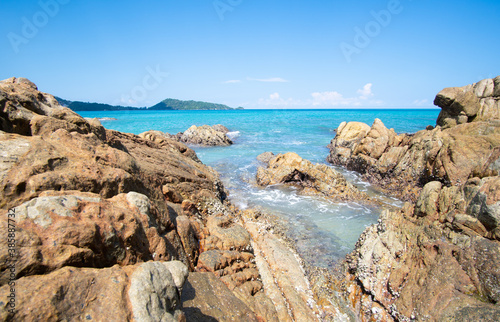 rocks on the beach