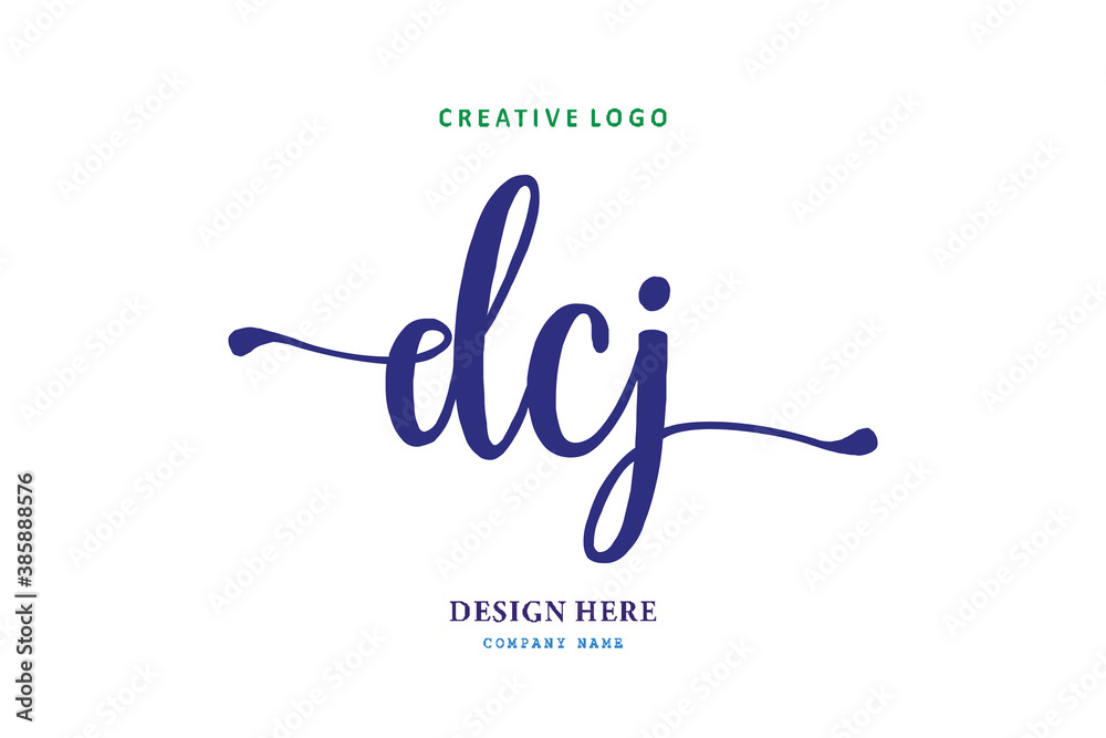logo susunan huruf DCJ sederhana mudah dipaham, simpel dan berwibawa logo susunan huruf DCJ sederhana mudah dipaham, simpel dan berwibawa