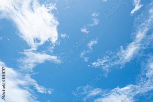 blue sky with clouds background