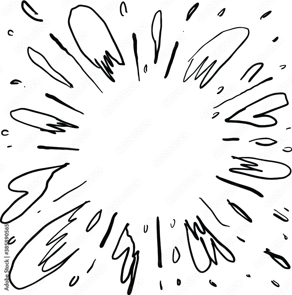 starburst doodle starburst doodle