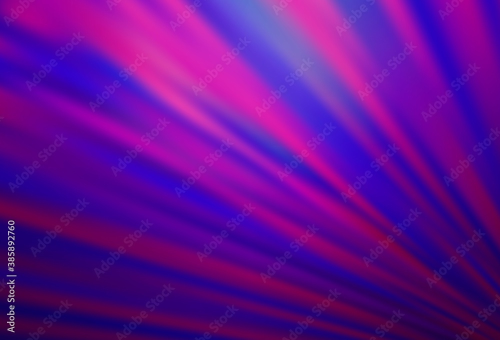 Fototapeta premium Light Purple vector pattern with narrow lines.
