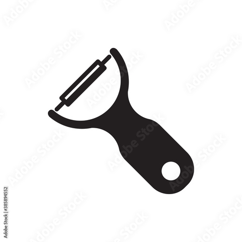 peeler icon vector symbol template