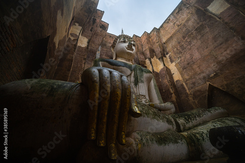 the big Buddha in Wat Sri CHUM