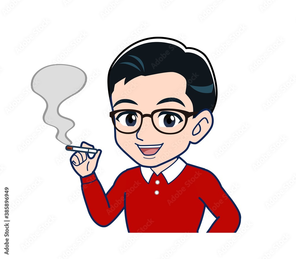 young man dressed in red clothes young man dressed in red clothes