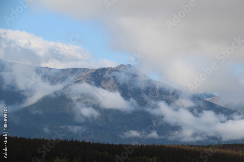 Uncovered Mountain, Jasper National Park, Alberta