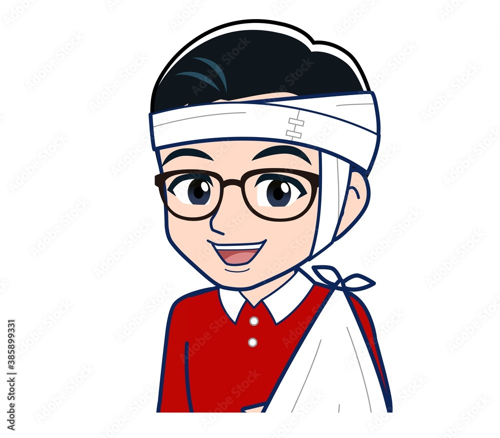 young man dressed in red clothes young man dressed in red clothes