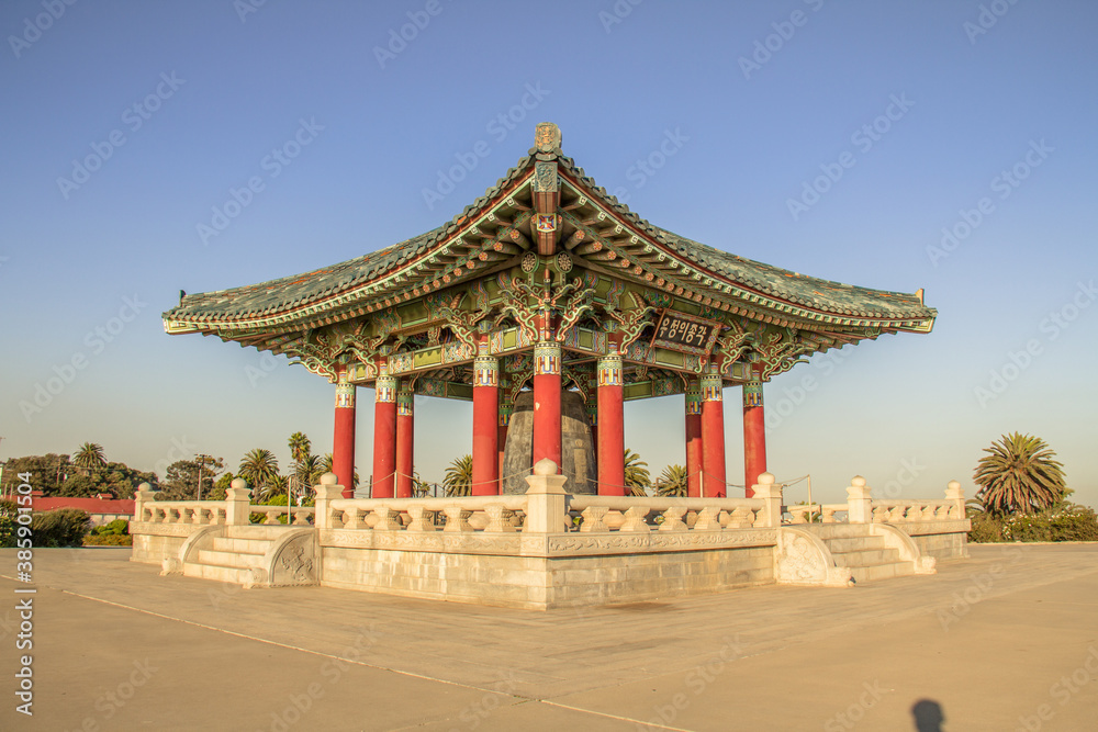 Los Angeles Landmark in the Afternoon