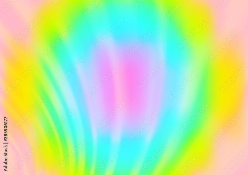 Obraz premium Light Multicolor, Rainbow vector blurred bright pattern.