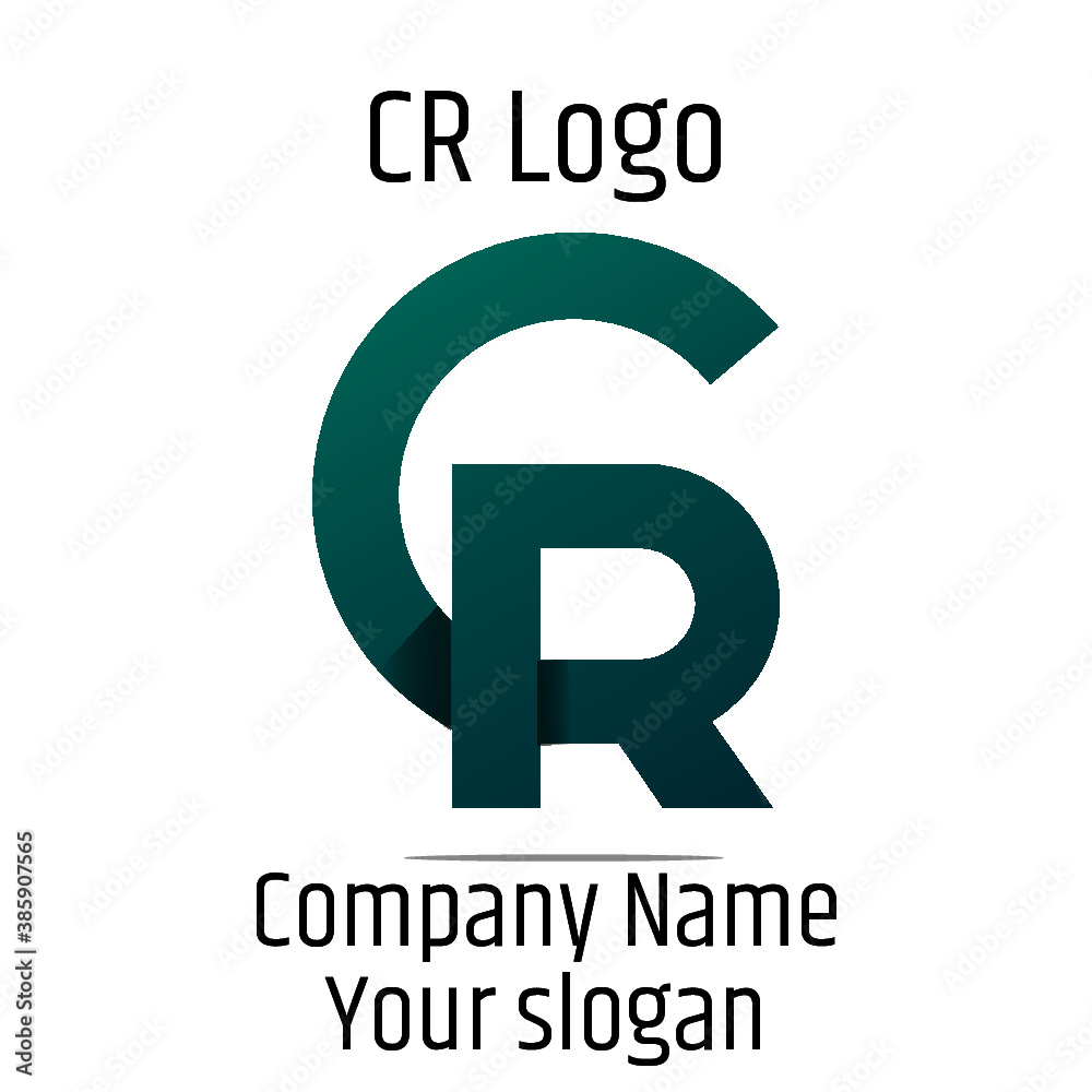 CR Initial Logo for company and individual names CR Initial Logo for company and individual names