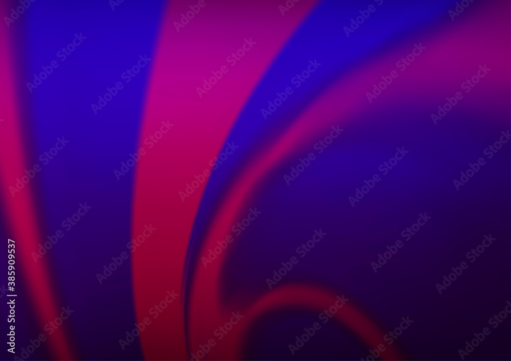 Obraz premium Light Purple vector glossy abstract template.