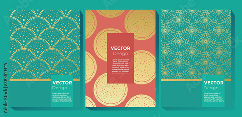 Geometric Gold Pattern