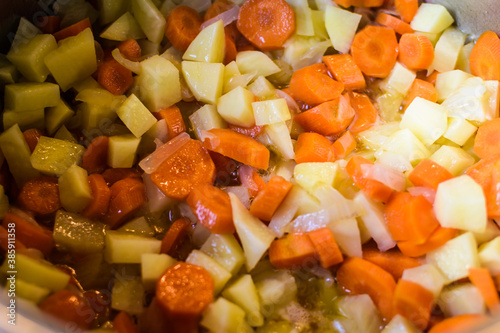 salad with carrots