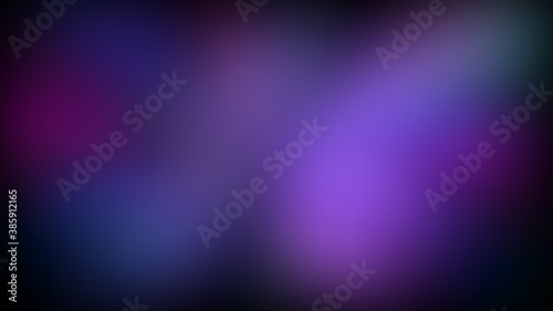 Abstract purple blurred background. Bokeh effect. 3d illustration