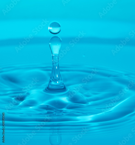 Abstract background of splash of color water, collision of colored drops, the concept art with abstract effect