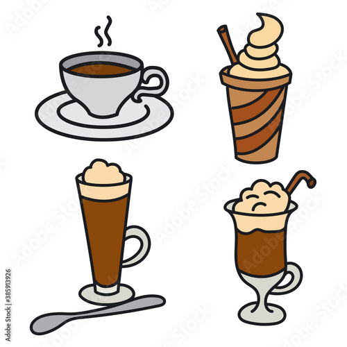 coffee drinks and beverages