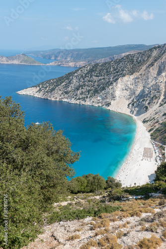 Mirtos beach in Kefalonia Greece