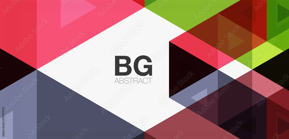 Mosaic triangle pattern abstract background for cover, banner, flyer and poster and other template Mosaic triangle pattern abstract background for cover, banner, flyer and poster and other template