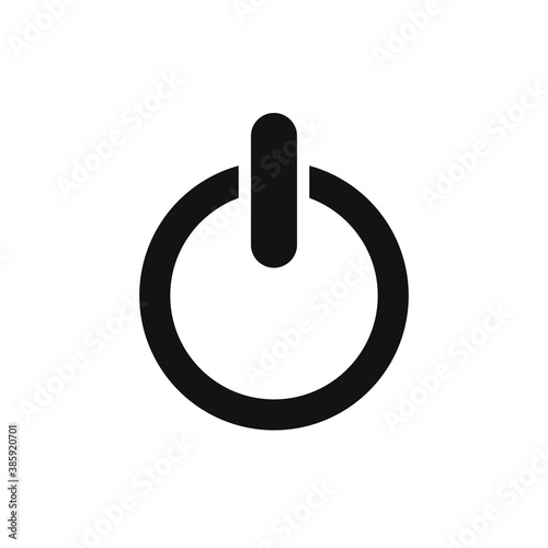 Power off icon. Power on icon. On-Off icon vector illustration