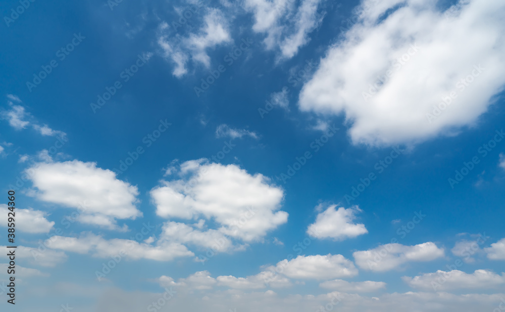 Blue sky and white clouds sky landscape Blue sky and white clouds sky landscape