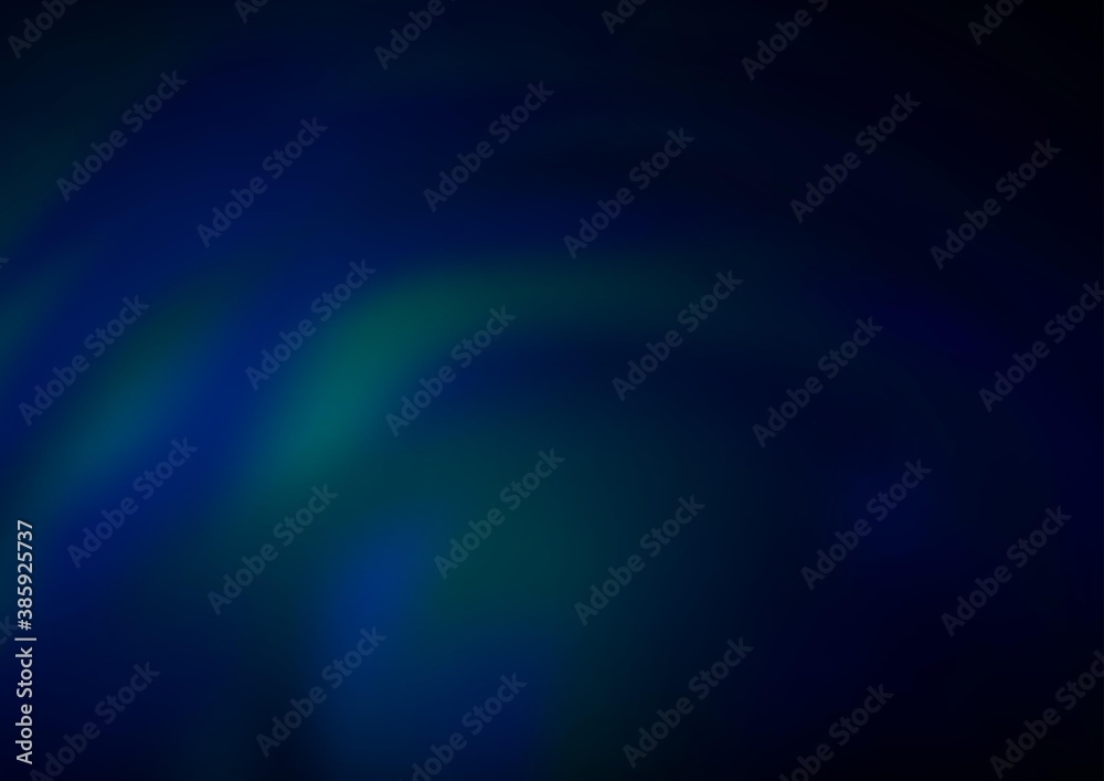 Dark BLUE vector blurred shine abstract pattern. Dark BLUE vector blurred shine abstract pattern.