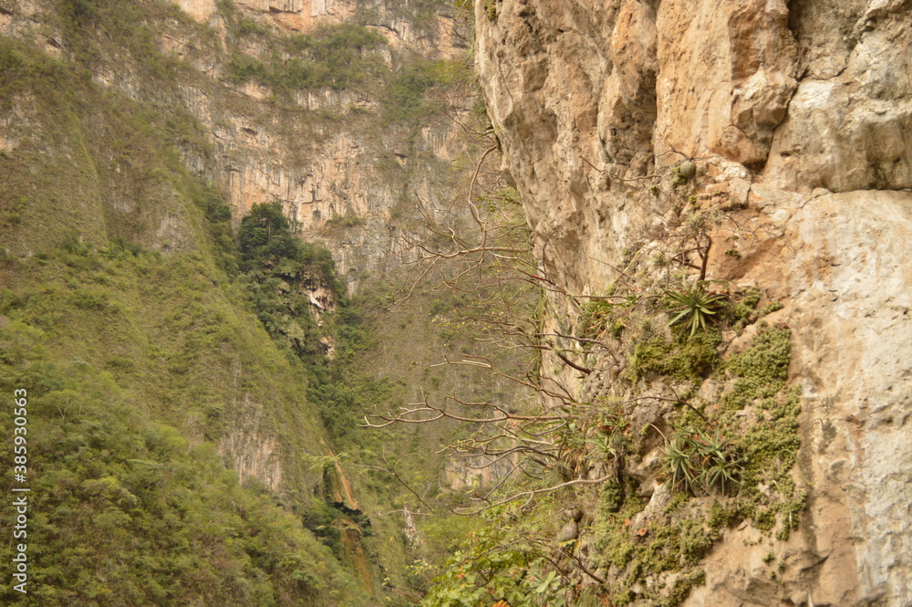 The dramatic gorge and Sumidero Canyon in Chiapas, Mexico