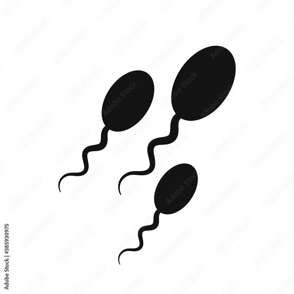 Spermatozoa quickly move to the target and overtake each other