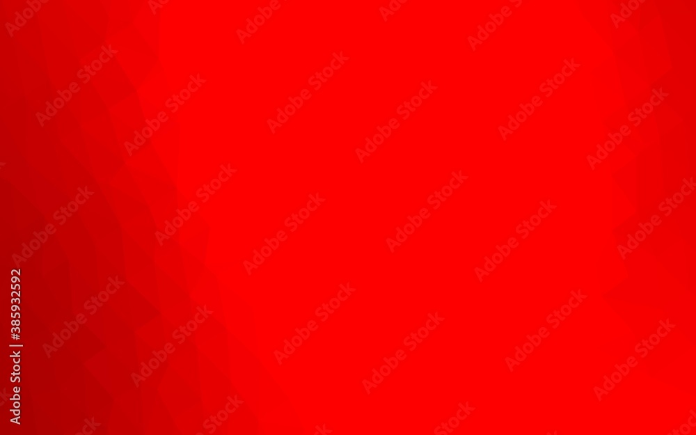 Light Red vector polygon abstract layout. Light Red vector polygon abstract layout.