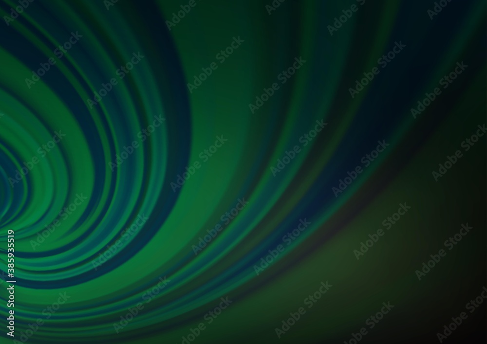 Dark Green vector abstract bright template. Dark Green vector abstract bright template.