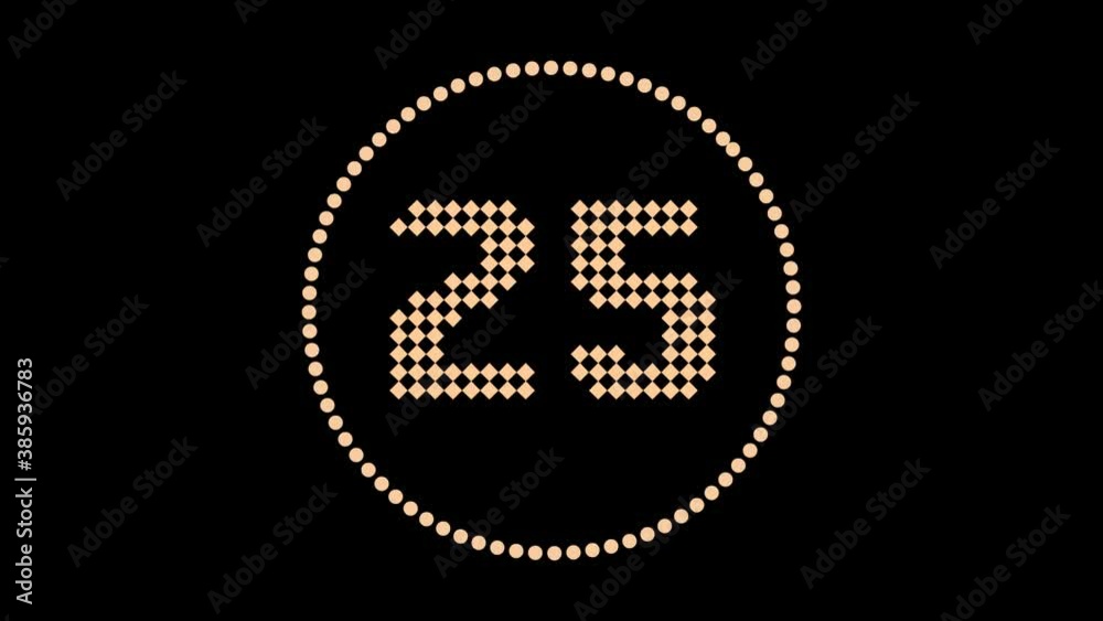 30 second countdown timer with milli second digit in led panel style 30 second countdown timer with milli second digit in led panel style