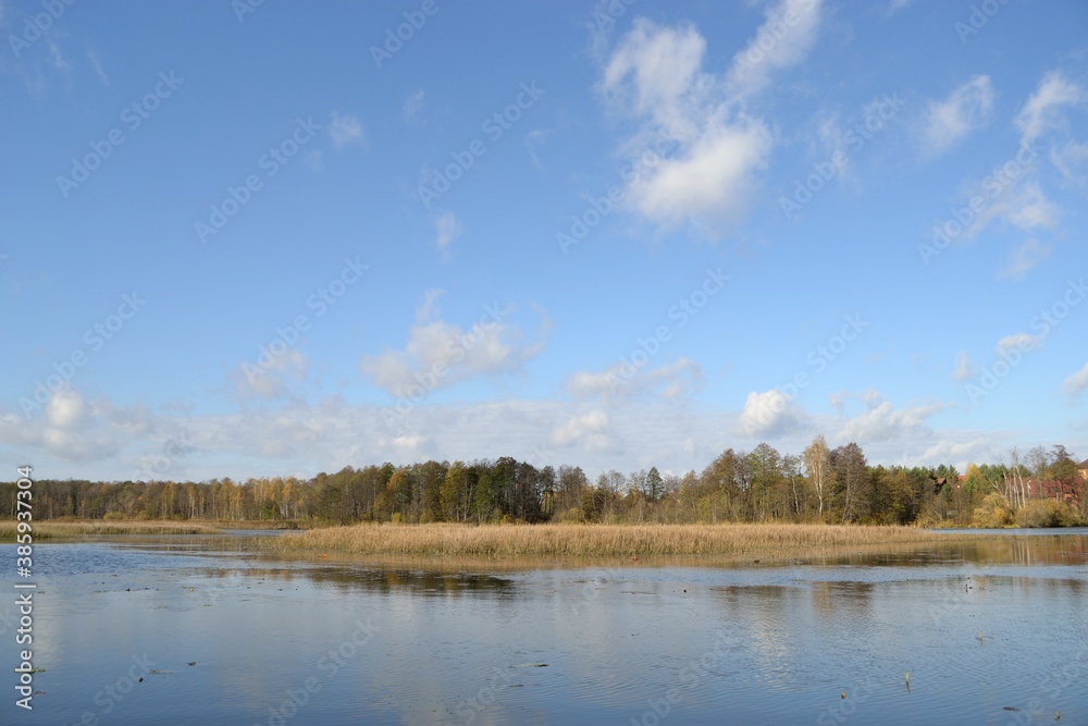 Summer fishing on the Desna river