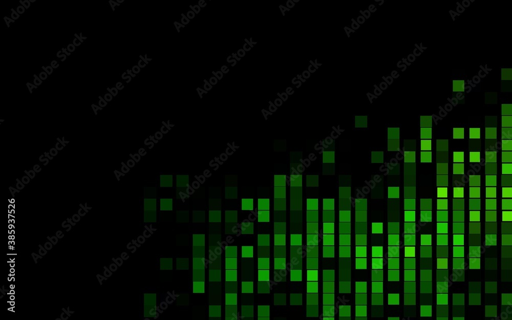 Dark Green vector backdrop with rectangles, squares. Dark Green vector backdrop with rectangles, squares.