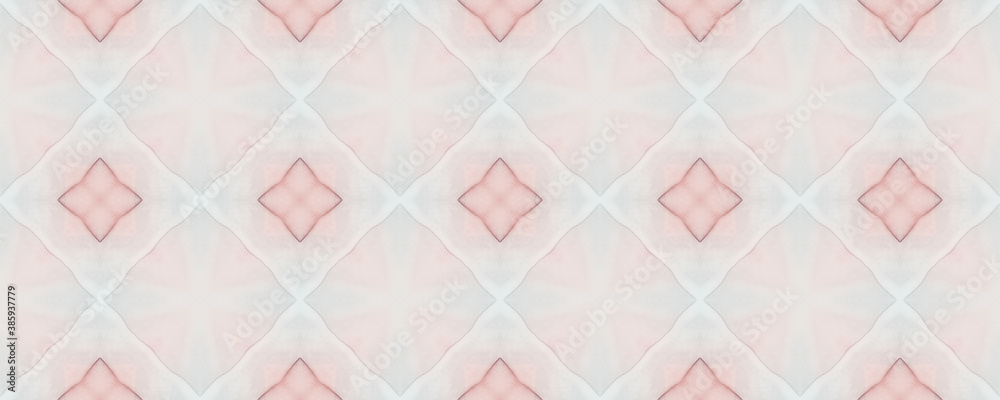 Fototapeta premium Watercolor Design. Violet Tribal Drawing.