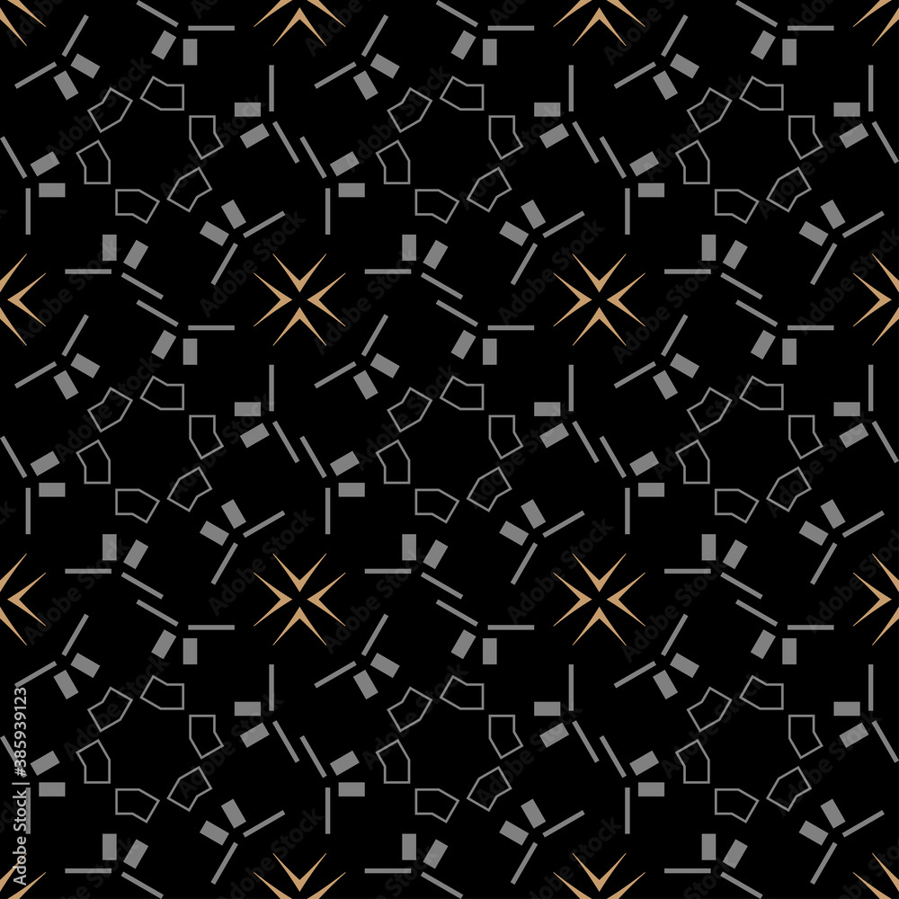 dark geometric pattern - seamless wallpaper texture