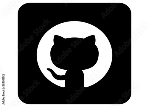 github Vector icon for apps and web