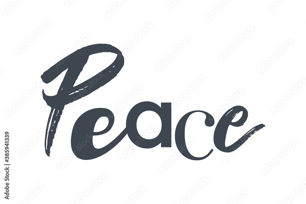 Fototapeta premium Modern, playful graphic design of a word 