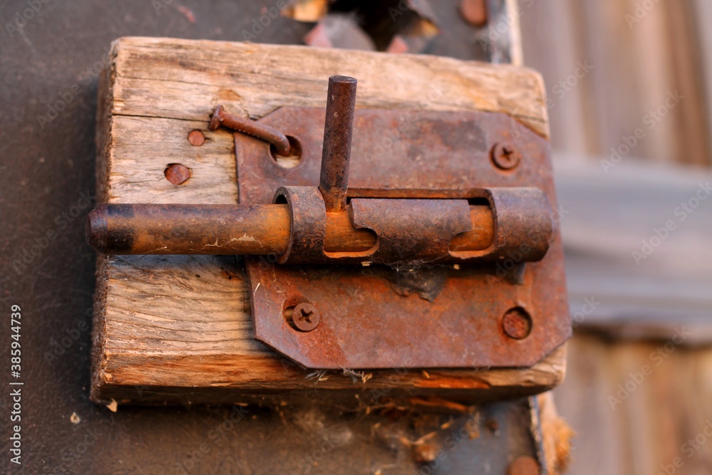 old rusty padlock old rusty padlock