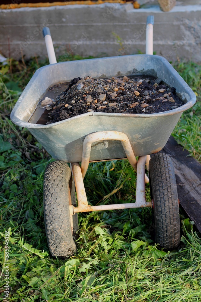 custom made wallpaper toronto digitalwheelbarrow in the garden
