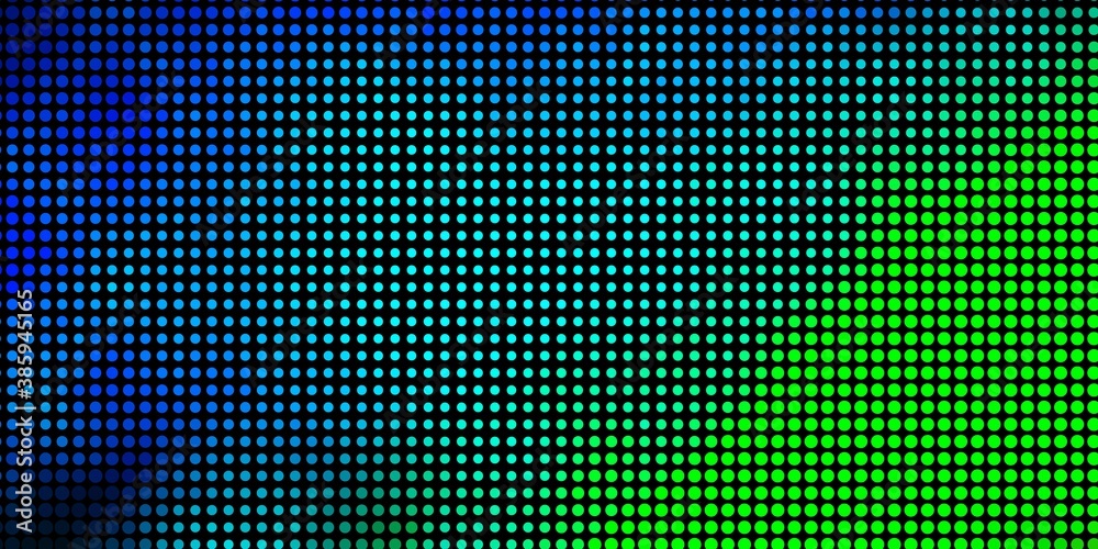 Light Blue, Green vector background with circles. Light Blue, Green vector background with circles.
