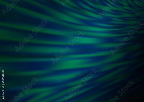 Dark BLUE vector abstract bokeh pattern.