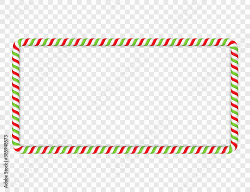 Candy Cane Frame